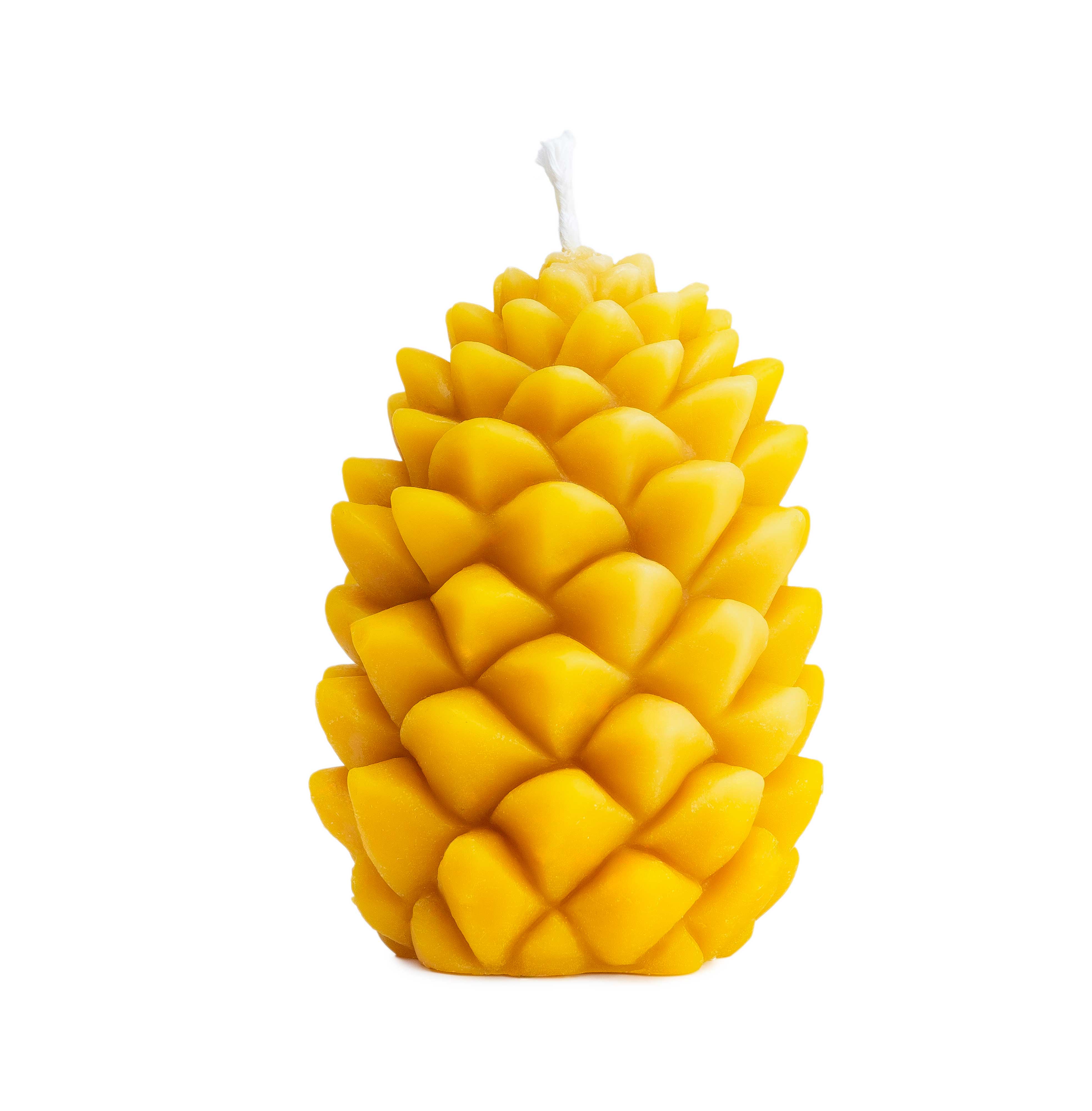 Navarino Icons Pine Cone Beeswax Candle